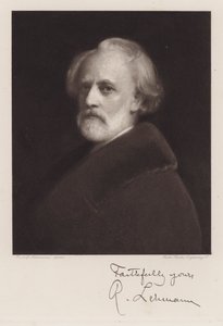 Rudolf Lehmann, Otoportre (taş)