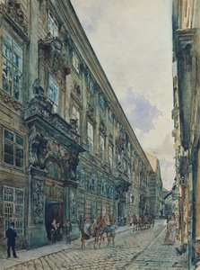 Viyana'daki Himmelpfortgasse'deki Savoy Prensi Eugene'nin kış sarayı