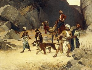 Kaplan Avı, 1896 by Rudolphe Ernst