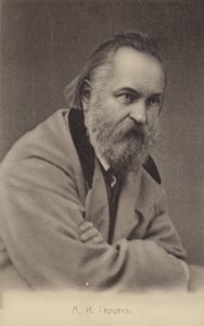 Alexander Herzen (1812-1870), Rus yazar ve düşünür by Russian Photographer