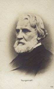 Ivan Turgenev, Rus romancı, kısa öykü yazarı ve oyun yazarı by Russian Photographer