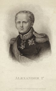 Alexander 1 - Rusya İmparatoru (1777-1825) by Russian School