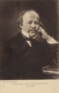Alexander Sergeyevich Dargomizhsky, Rus besteci (1813-1869) by Russian School