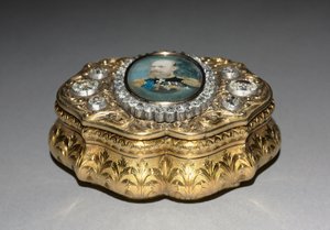 Kutu, Goffert tarafından yapılmıştır, c.1850 by Russian School
