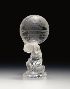 Atlas olarak oyulmuş el-mühür by Russian School