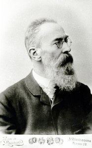 Nikolai Andreyevich Rimsky-Korsakov by Russian School