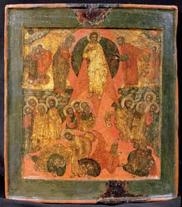 Başkalaşım (panelde tempera) by Russian School