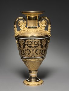 Vazo, St. Petersburg İmparatorluk Porselen Fabrikası tarafından yapılmıştır, c.1820-30 by Russian School