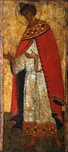 Aziz Prens Gleb, 15. yüzyıl. by Russian icon.