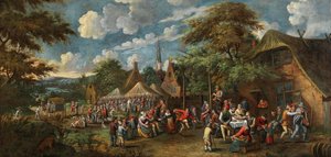 Köy fuarı, 1700. by Rutger Verburgh
