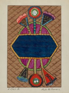 Coverlet Aplike Yorgan, c. 1936.