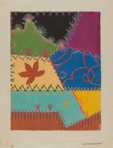 Çılgın Yorgan Detay, c. 1939.