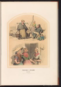 Arnemuiden'in Zeeland'daki geleneksel kostümü, 1857 Zeeland Eyaleti. Arnemuiden / XX (nesne üzerindeki başlık)