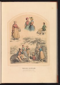 Gelderland eyaletinin geleneksel kostümü, 1857 Gelderland Eyaleti / 