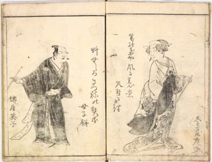 Sahnedeki Kabuki Oyuncuları, 1784., 1784. by Ryukosai
