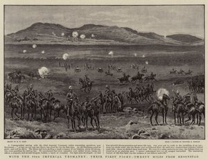 62. Imperial Yeomanry ile, İlk Dövüşleri, Kroonstad