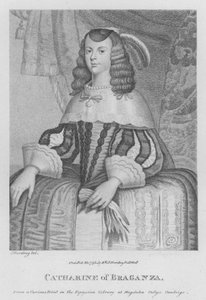 Bragançalı Catherine (gravür) by S. (after) Harding