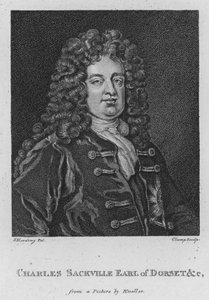 Charles Sackville, Dorset Kontu vb. (gravür) by S. (after) Harding