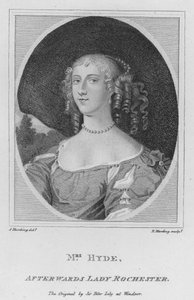 Bayan Hyde, sonradan Lady Rochester (gravür)