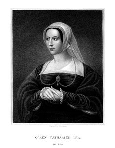 Catherine Parr, Henry VIII Kraliçesi Consort, 1823.