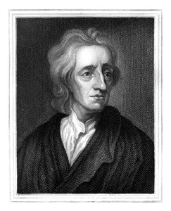 John Locke, İngiliz filozof, 1825.