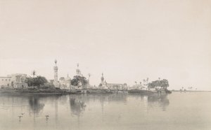 95. Fuah, Nil üzerinde, 1843. by Sabatier