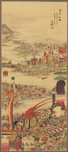 Kum Taşıma Festivali Sunamochi Matsuri, 1856. by Sakai Basai