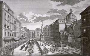 Georg-Daniel Heumann (1691-1759) tarafından kazınmış Graben