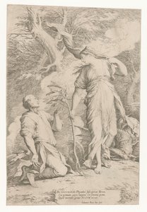 Ceres ve Phytalus by Salvator Rosa