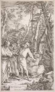 Diogenes ve Kupa, 1662. by Salvator Rosa