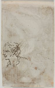 Figür Çalışmaları (tersi) by Salvator Rosa