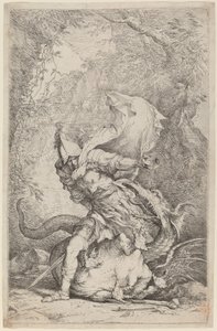 Jason ve Ejderha by Salvator Rosa