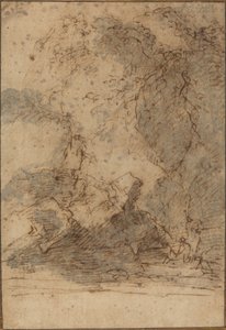 Manzara by Salvator Rosa