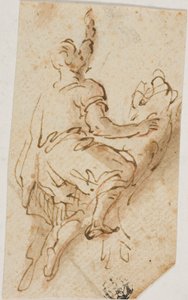 Aslana Binen Adam by Salvator Rosa