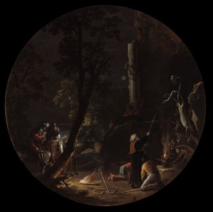 Cadılık Sahneleri: Gece, c. 1645-1649. by Salvator Rosa