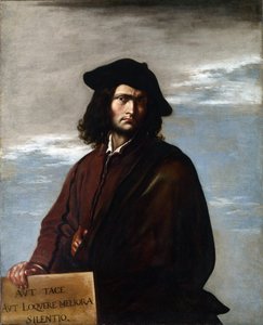 Otoportre, c.1645 (tuval üzerine yağlı boya) by Salvator Rosa