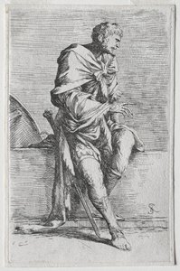 Heykelcik Serisi: Figurina, 1656-57. by Salvator Rosa