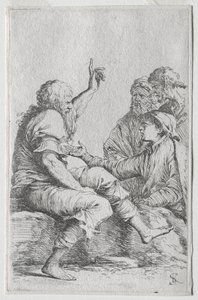 Heykelcik Serisi: Heykelcik by Salvator Rosa