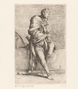 oturan asker Küçük rakamlar (dizi adı) Heykelcik (seri adı) by Salvator Rosa