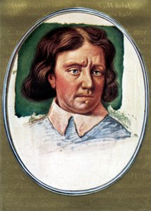 Oliver Cromwell portresi