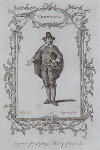 Cromwell (gravür) by Samuel (after) Wale