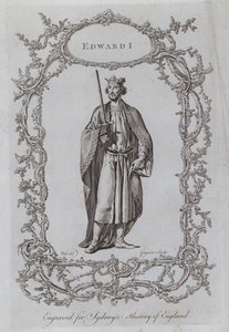 Edward I (gravür) by Samuel (after) Wale