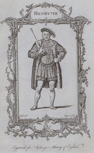 Henry VIII (gravür) by Samuel (after) Wale