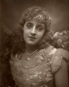 Phyllis Broughton, İngiliz aktris, 1884 by Samuel A Walker