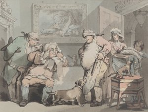 Çalışkan Oburlar, Ekim 1788. by Samuel Alken
