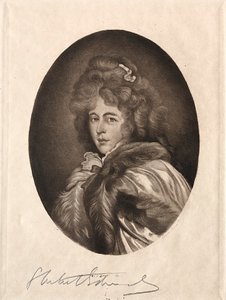 Bayan Farren, Derby Kontesi, 19.-20. yüzyıl. by Samuel Arlent Edwards