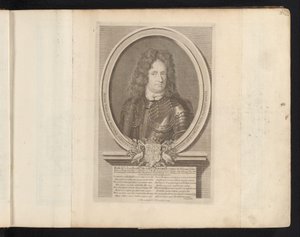 Portret van Erik Jönssen Dahlberg Antik ve Modern İsveç (dizi başlığı) by Samuel Blesendorf