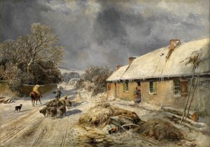 Burns'ün Kulübesi, Alloway by Samuel Bough