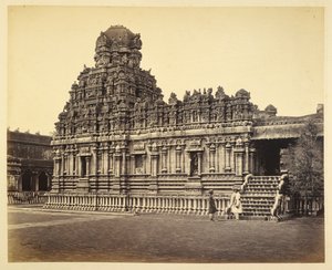 Tanjore, Pagoda yakınlarındaki Subrahmanya Tapınağı