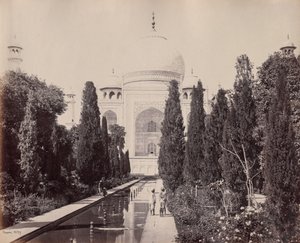 Simla ve Tac Mahal by Samuel Bourne